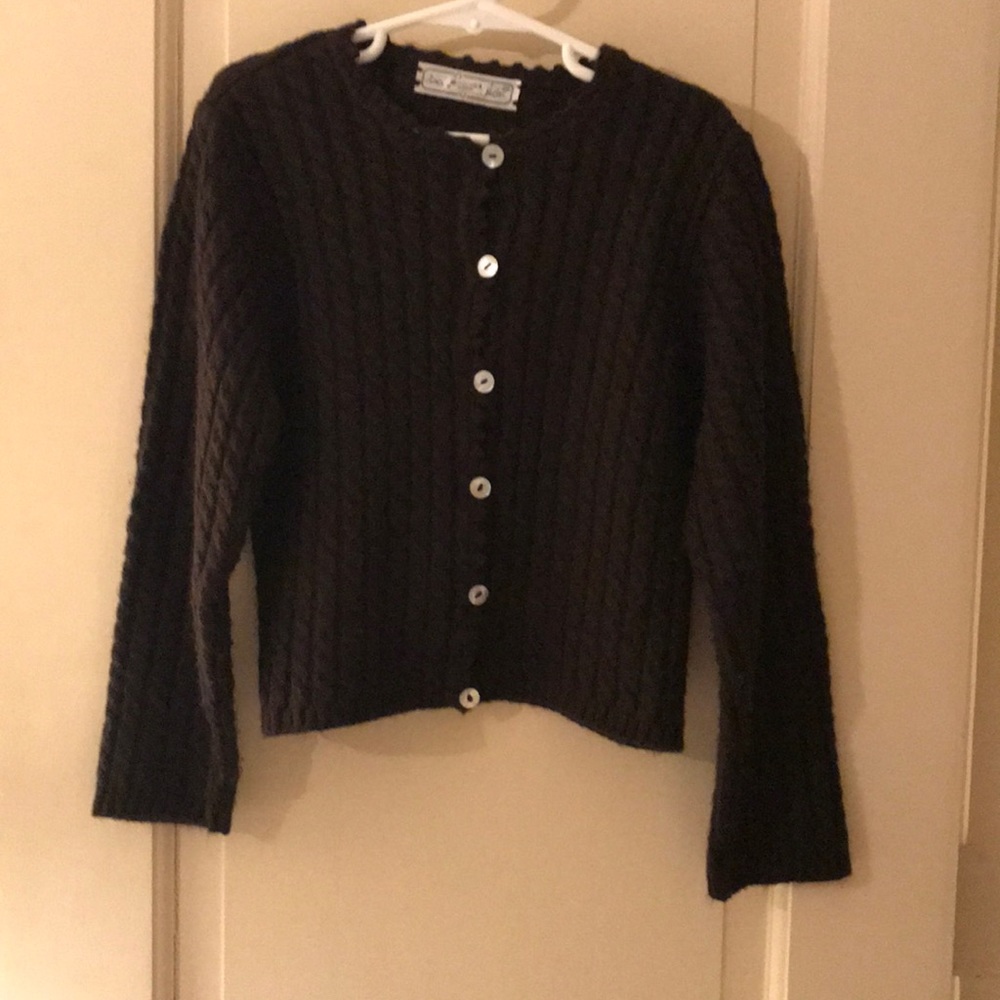 Girls brown sweater